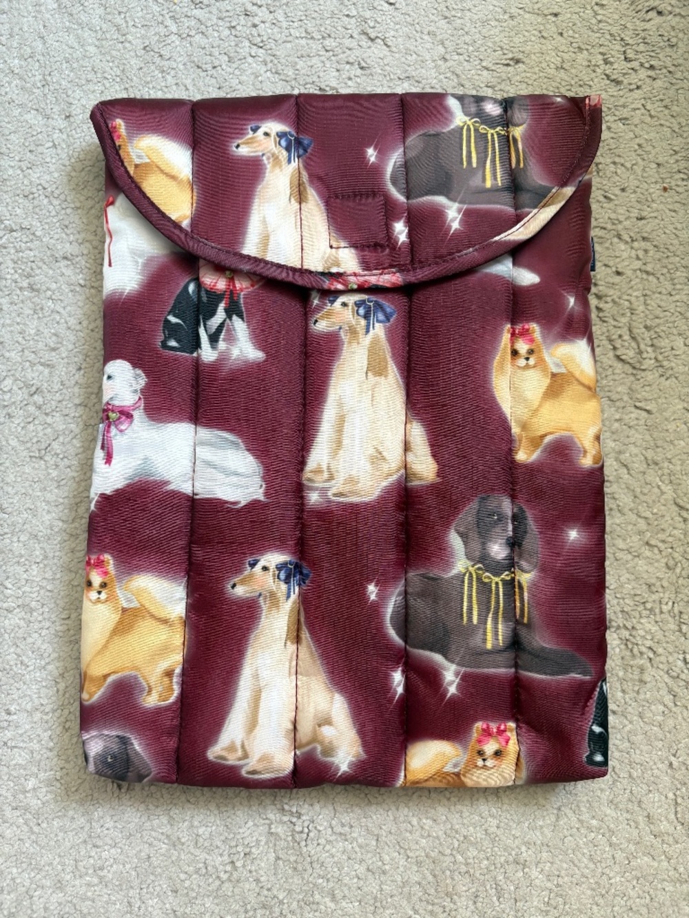 RARE DOG BAGGU 13IN PUFFY LAPTOP SLEEVE